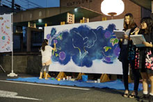 鶴崎二十三夜祭に参加しました ニュース 大分県立芸術文化短期大学 芸術系 人文系をもつユニークな公立短大 芸術 文化系