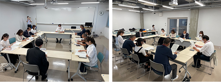 サービスラーニング、市議モニターで議員との意見交換会2回目 サービスラーニング、市議モニターで議員との意見交換会2回目