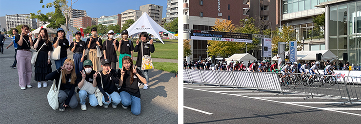 サービスラーニング、OITAサイクルフェス参加写真 サービスラーニング、OITAサイクルフェス参加写真