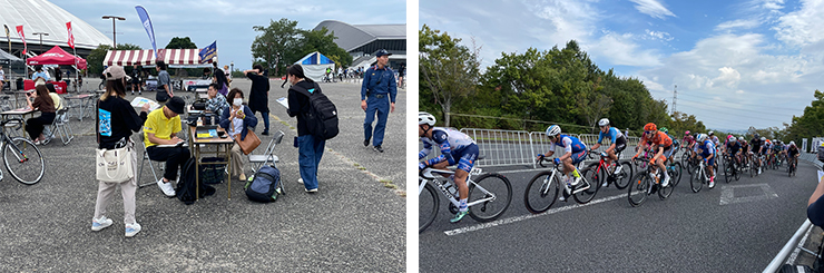 サービスラーニング、OITAサイクルフェス参加写真 サービスラーニング、OITAサイクルフェス参加写真